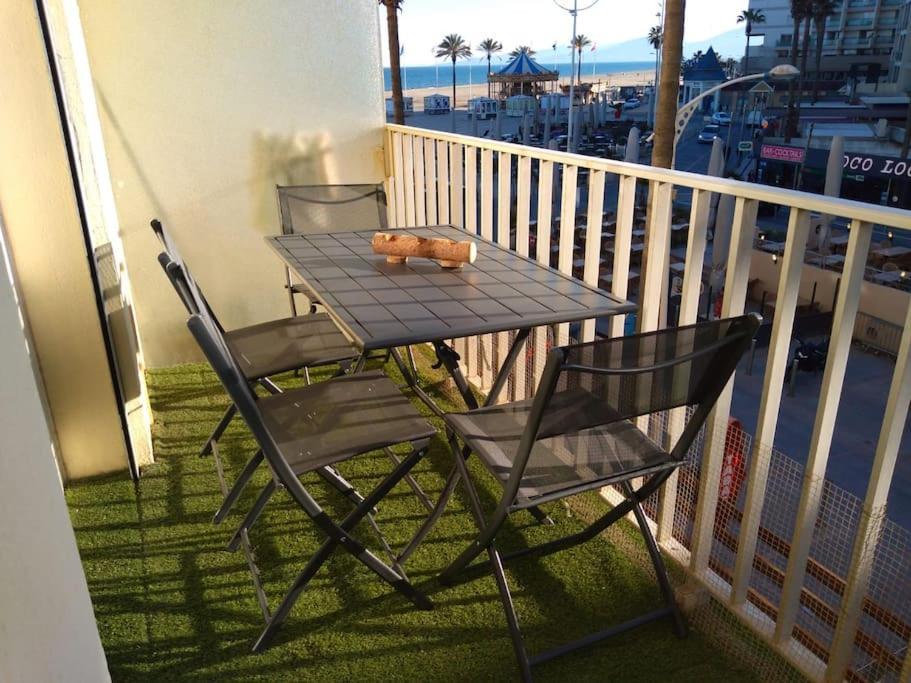 Appartement 20 Mts Plage, Pl Mediterranee, Vue Mer Parking Кане-ан-Руссійон Екстер'єр фото