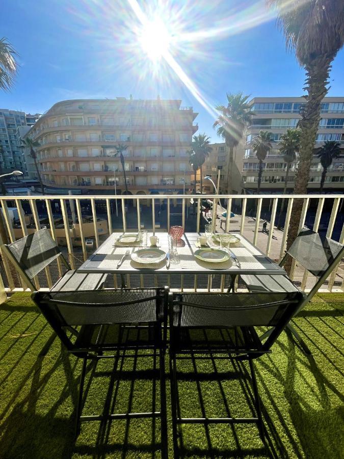 Appartement 20 Mts Plage, Pl Mediterranee, Vue Mer Parking Кане-ан-Руссійон Екстер'єр фото