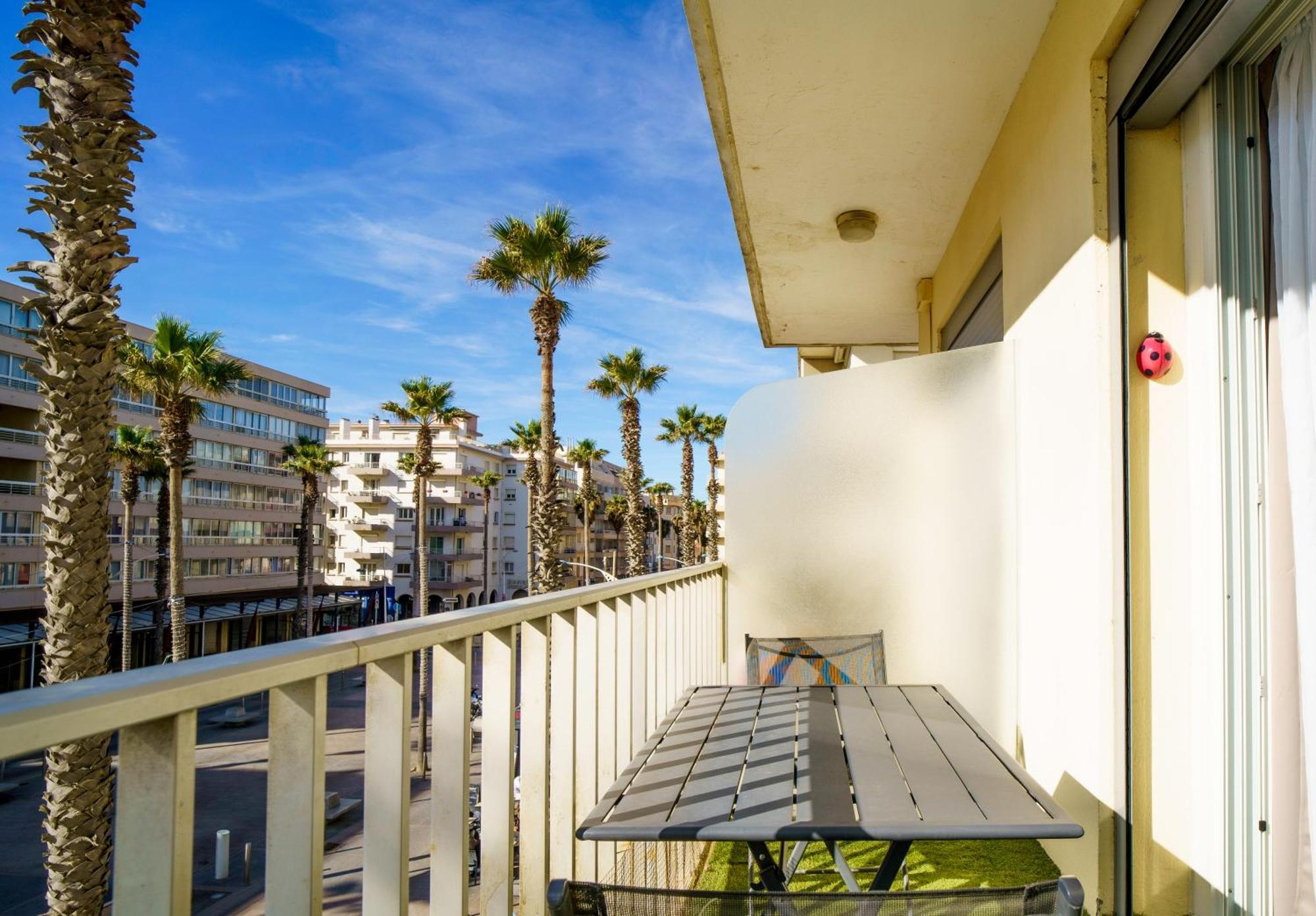 Appartement 20 Mts Plage, Pl Mediterranee, Vue Mer Parking Кане-ан-Руссійон Екстер'єр фото