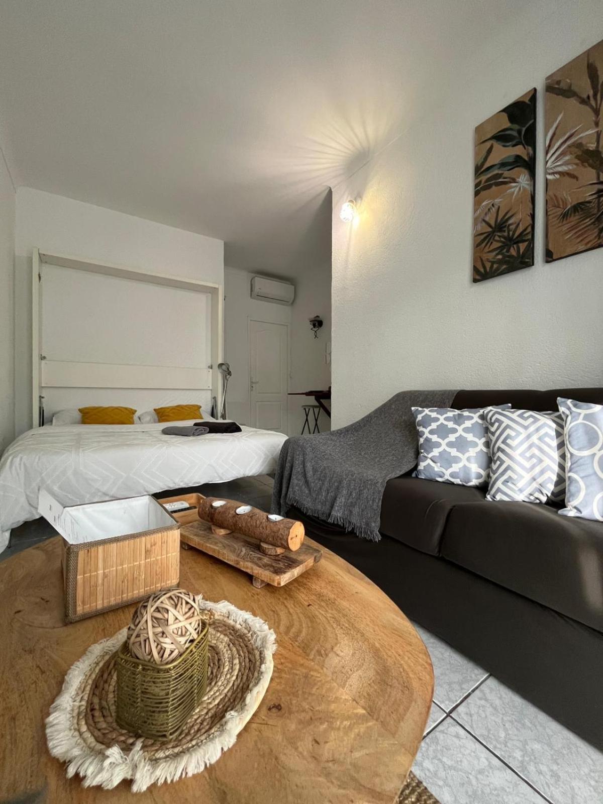 Appartement 20 Mts Plage, Pl Mediterranee, Vue Mer Parking Кане-ан-Руссійон Екстер'єр фото