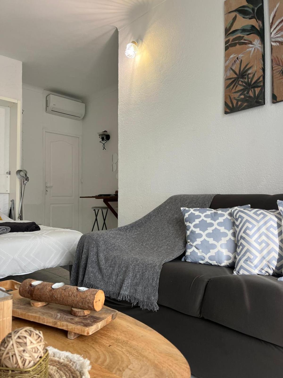 Appartement 20 Mts Plage, Pl Mediterranee, Vue Mer Parking Кане-ан-Руссійон Екстер'єр фото
